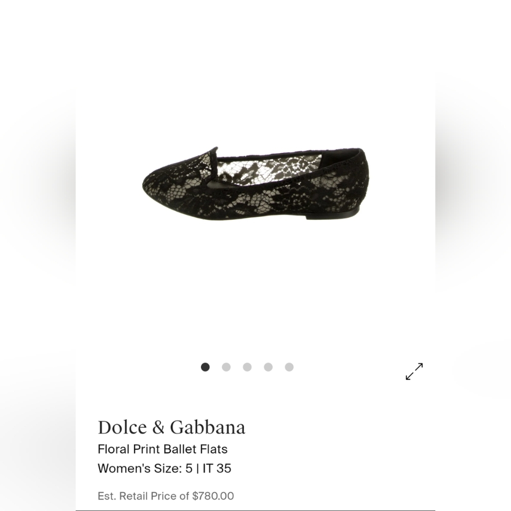 Dolce & Gabbana Flats Size 8